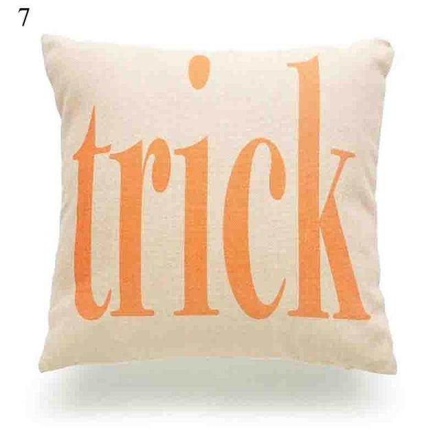 Halloween Soft Linen Pillow Covers