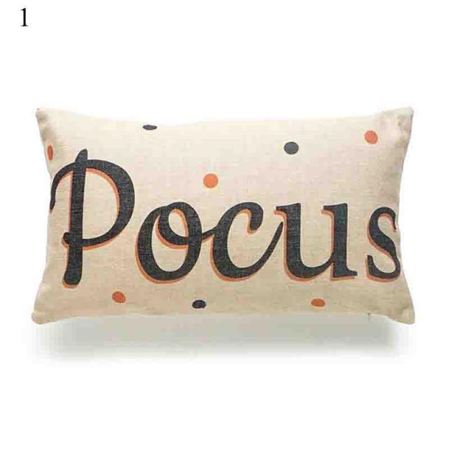 Halloween Soft Linen Pillow Covers