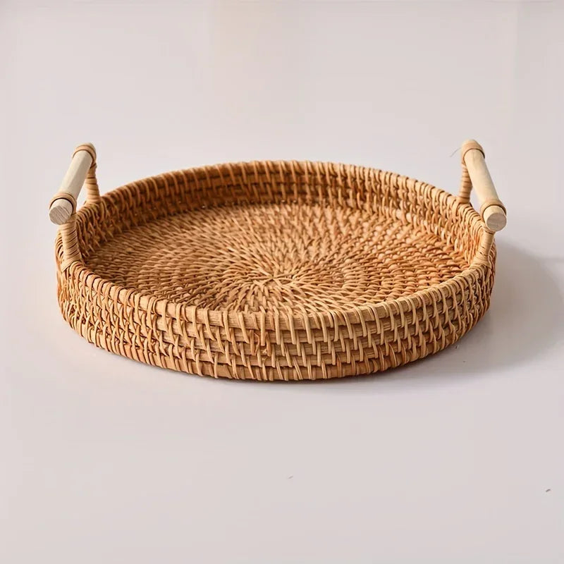 Lovely Rattan Table Tray
