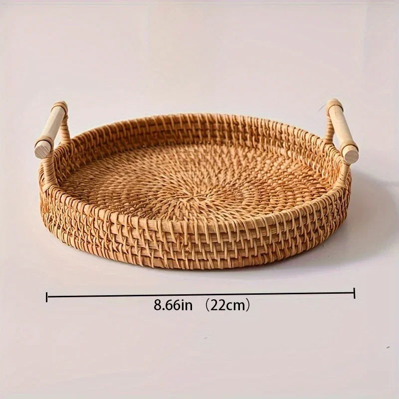 Lovely Rattan Table Tray