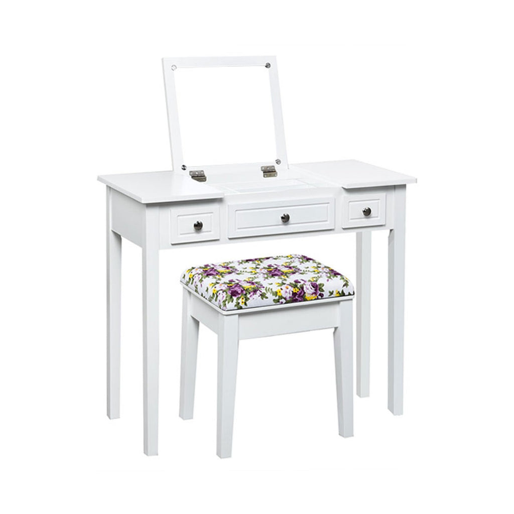Vanity Table with mirror and drawers
