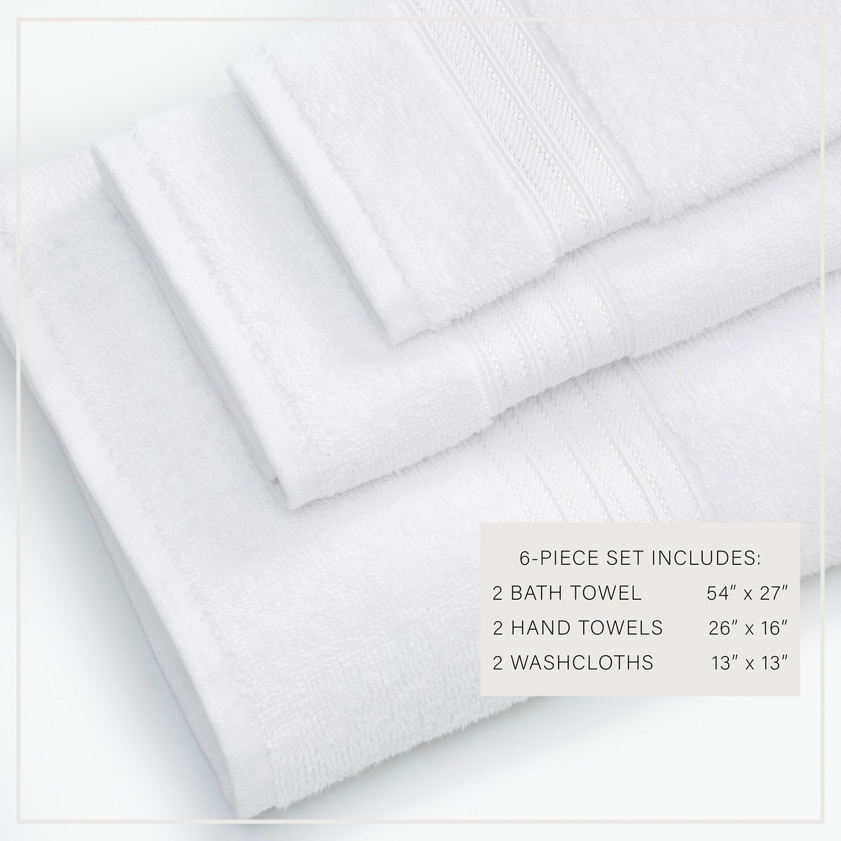 Cotton Terry Bath Collection