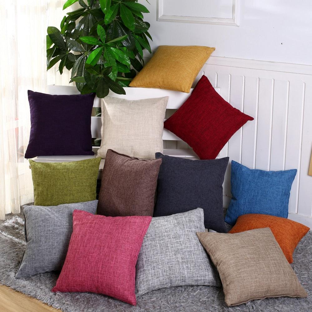 Luxury Linen Pillow Cover