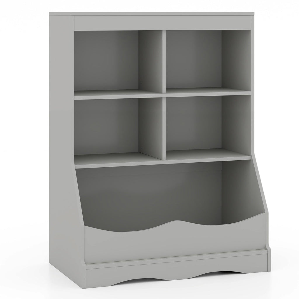 3-Tier Bookcase Storage Bin