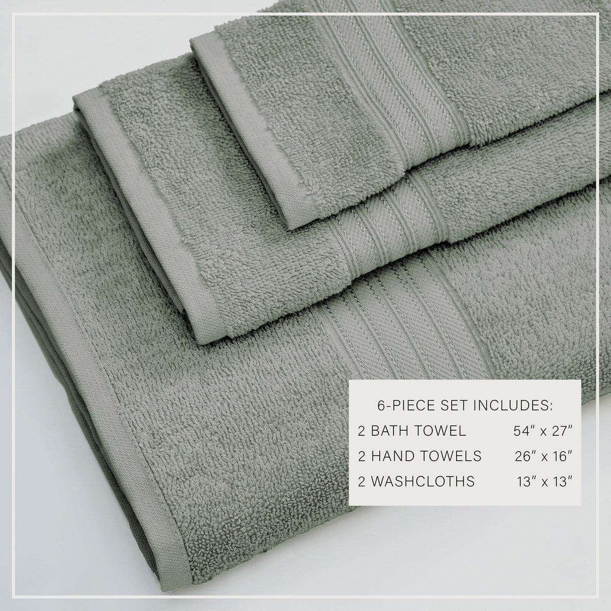 Cotton Terry Bath Collection