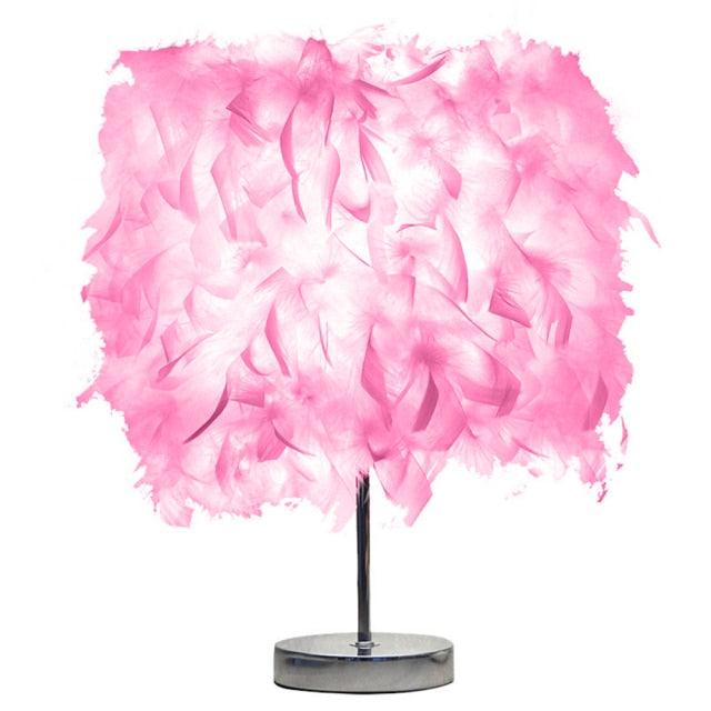 Feather Copper desk Lamp