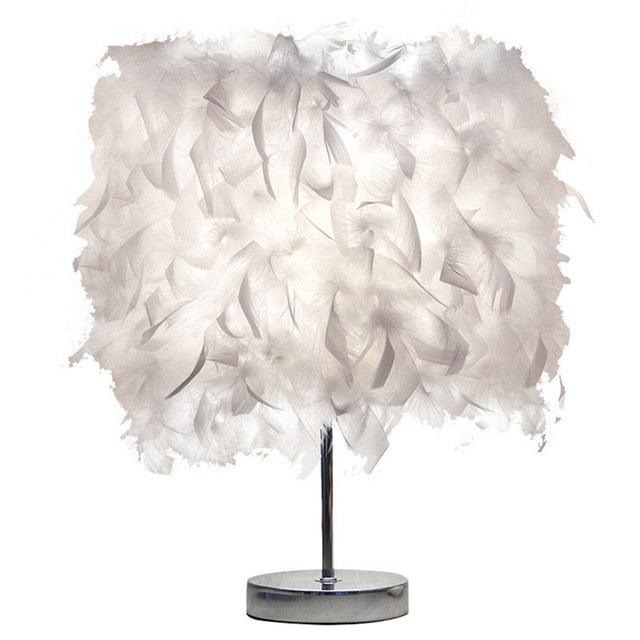 Feather Copper desk Lamp