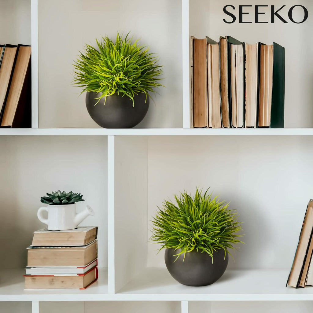 Realistic Plants Shelf Decor