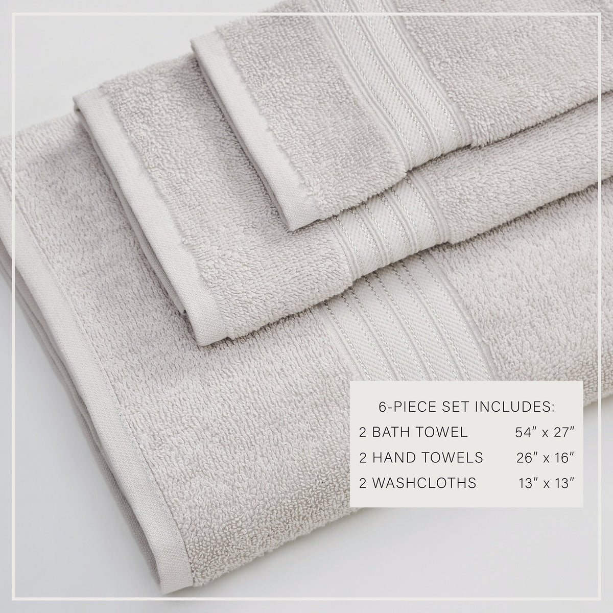 Cotton Terry Bath Collection