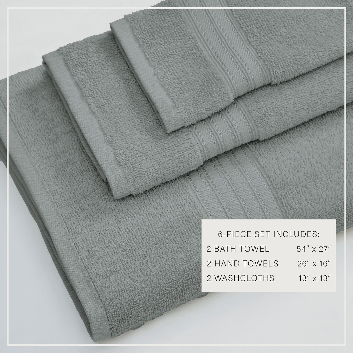 Cotton Terry Bath Collection