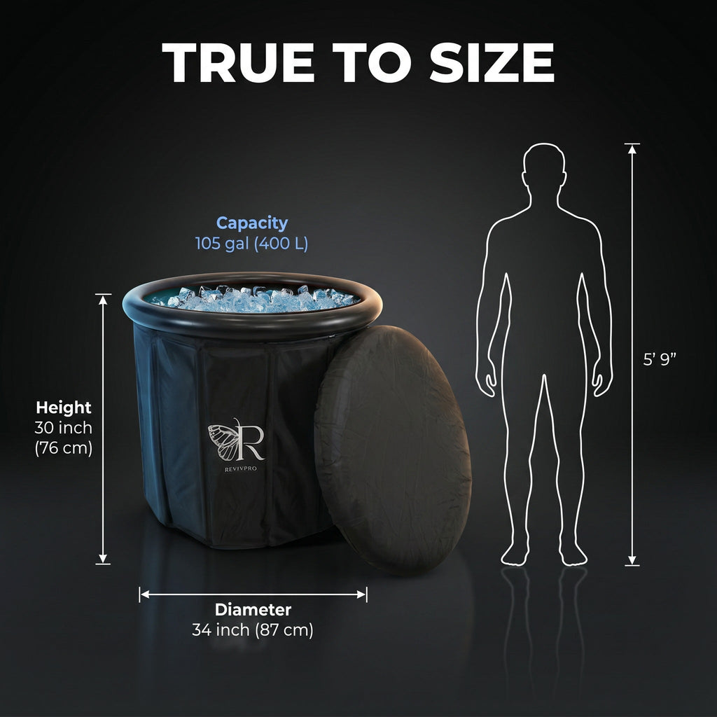 Portable Foldable Ice Bath Tub
