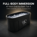 Extra-Long Portable Ice Bath Tub