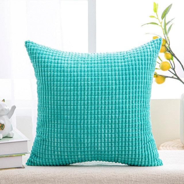 Solid Velvet Throw Pillow Cover