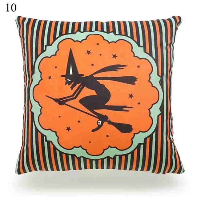 Halloween Soft Linen Pillow Covers