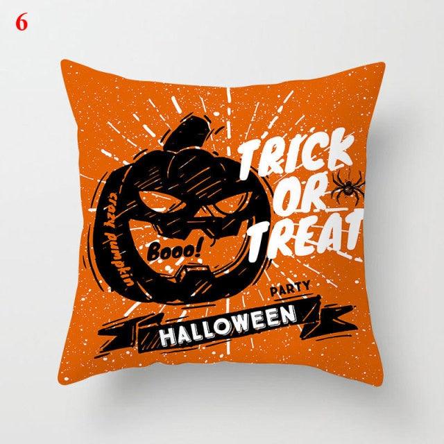 Halloween Soft Linen Pillow Covers