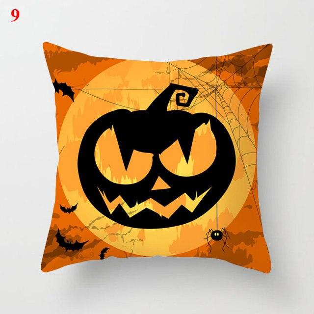 Halloween Soft Linen Pillow Covers