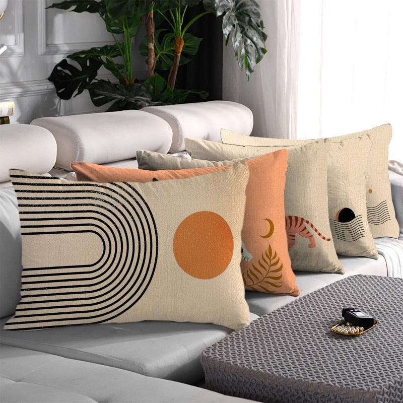 Linen Decorative Pillow Covers