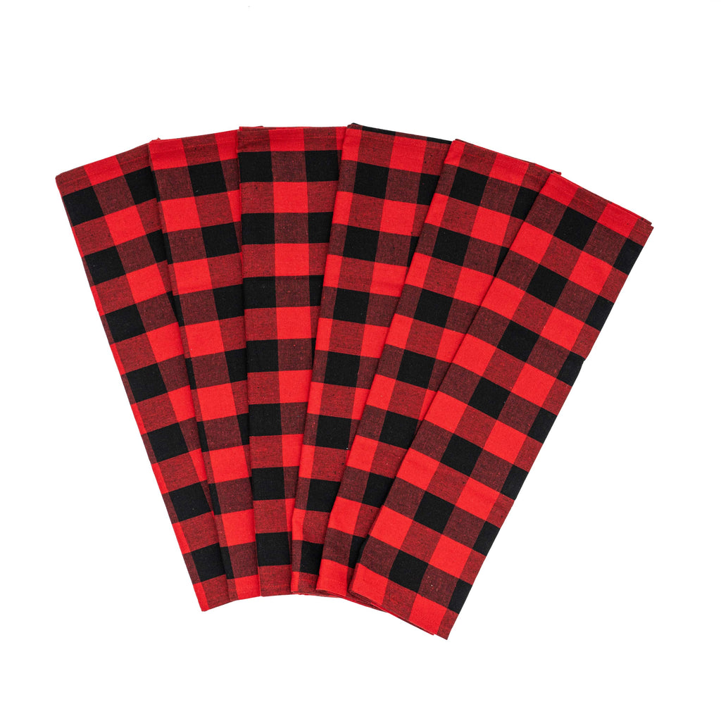 Farmhouse Plaid Kitchen Towels