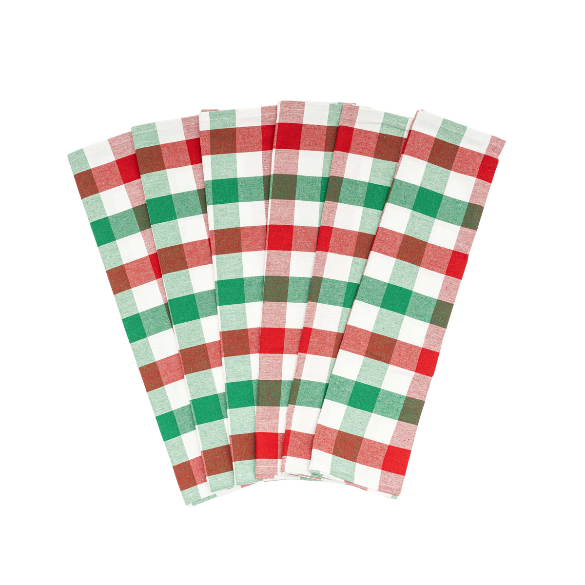 Farmhouse Plaid Kitchen Towels