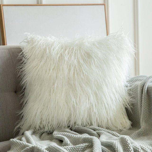 Soft Fur Luxury Silky Pillow Covers