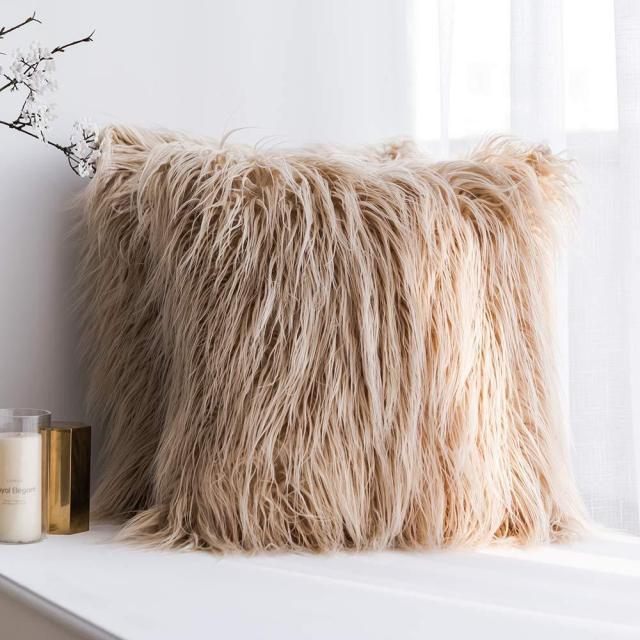 Soft Fur Luxury Silky Pillow Covers