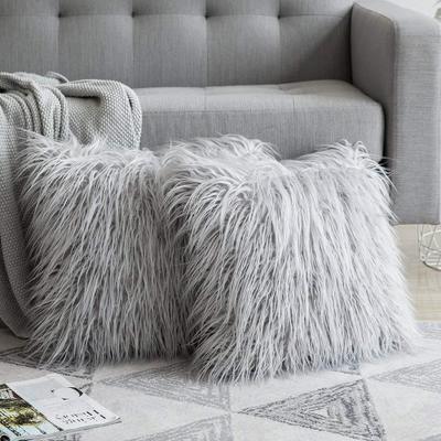 Soft Fur Luxury Silky Pillow Covers