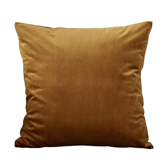 Velvet Throw Pillow Cover