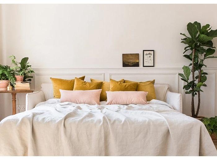 Velvet Throw Pillow Cover