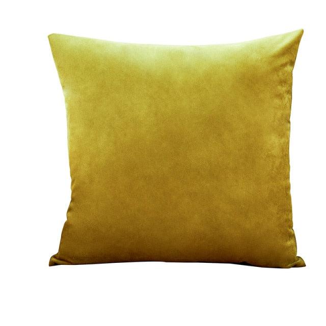 Velvet Throw Pillow Cover