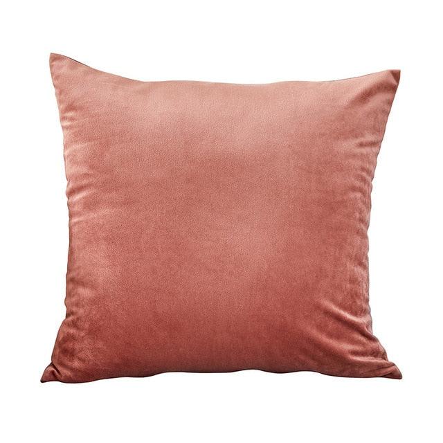 Velvet Throw Pillow Cover