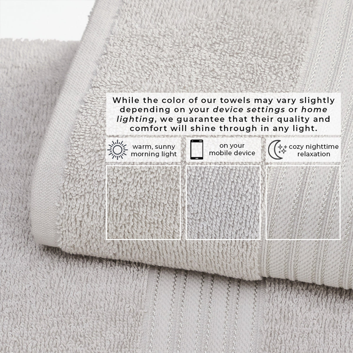 Cotton Terry Bath Collection